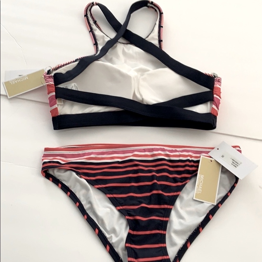 NWT Michael Kors 2- piece swim wear MM2F969